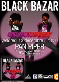 Black Bazar en concert. Le vendredi 13 décembre 2013 à Paris11. Paris.  20H30